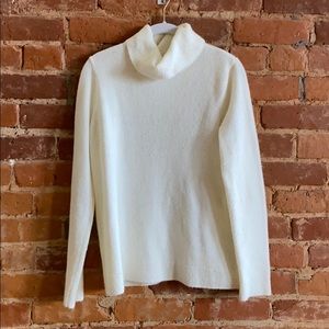 Cream Forever 21 turtle neck